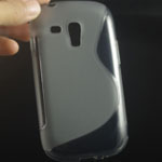  Silicone Samsung I8190 Galaxy S3 mini style grey