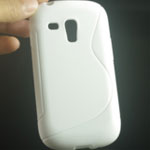  Silicone Samsung I8190 Galaxy S3 mini style white