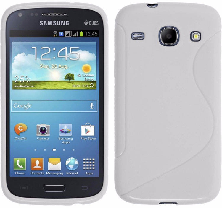  01  Silicone Samsung I8260 Galaxy Core