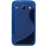  Silicone Samsung I8260 Galaxy Core style blue