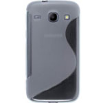  Silicone Samsung I8260 Galaxy Core style grey