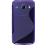  Silicone Samsung I8260 Galaxy Core style purple