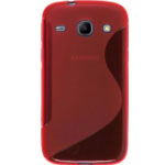  Silicone Samsung I8260 Galaxy Core style red
