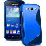  Silicone Samsung I8550 Galaxy Win style blue