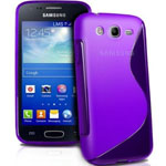  Silicone Samsung I8550 Galaxy Win style purple