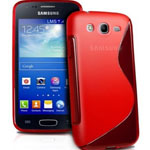  Silicone Samsung I8550 Galaxy Win style red