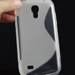  Silicone Samsung I9505 Galaxy S4 style transperent