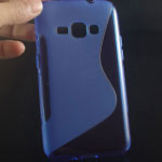  Silicone Samsung J120A Galaxy Amp 2 style blue