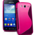  Silicone Samsung S7270 Galaxy Ace 3 style rose red
