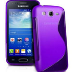  Silicone Samsung S7275 Galaxy Ace 3 LTE style purple