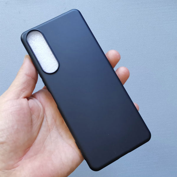  Silicone Sony Xperia 5 IV pudding black