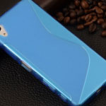  Silicone Sony Xperia E5 F3311 style blue