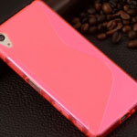  Silicone Sony Xperia E5 F3311 style pink