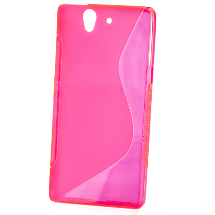  Silicone Sony Xperia Z C6603 style pink