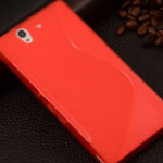  Silicone Sony Xperia Z C6603 style red
