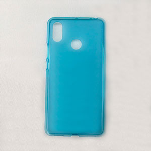  Silicone Xiaomi Mi Max 3 pudding blue