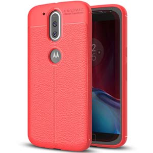  Skin TPU Motorola Moto G4 Plus red