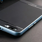  TPU PC-bumper Huawei Honor 6 Plus blue