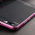  TPU PC-bumper Huawei Honor 6 Plus pink