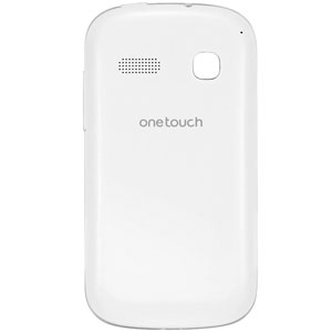Задняя крышка Alcatel 4033D One Touch Pop C3 (белая)