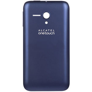 Задняя крышка Alcatel 5038D One Touch Pop D5 (синяя)