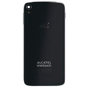Задняя крышка Alcatel 6039 One Touch IDOL 3 (4.7) (черная)