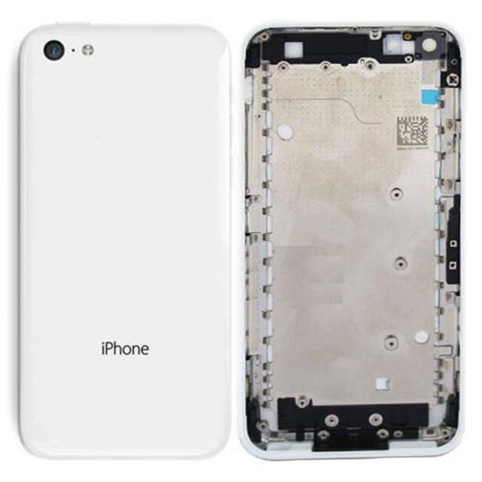 Apple iPhone 5C battery cover white -  01