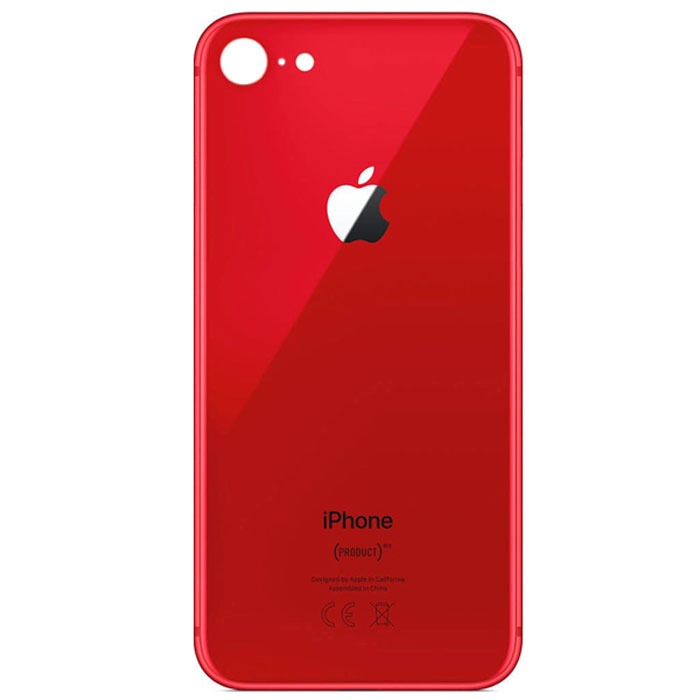 Apple iPhone 8 battery cover red -  01