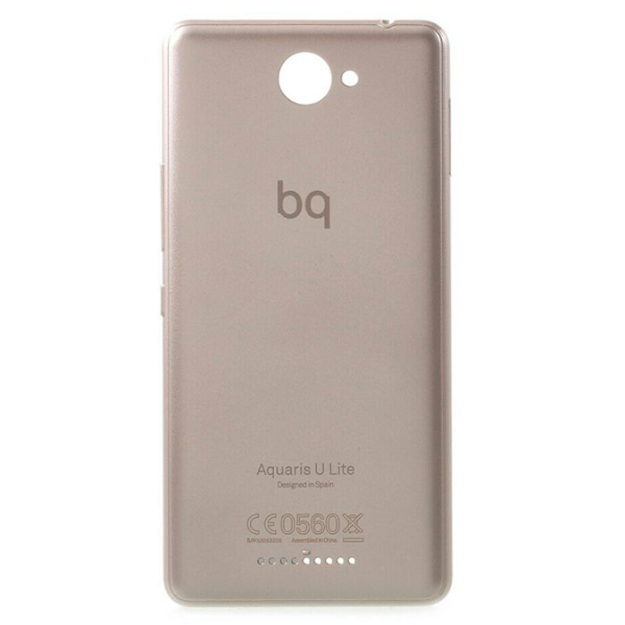 BQ-Mobile Aquaris U Lite battery cover gold -  01