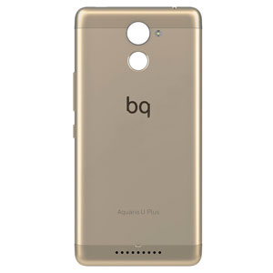 Задняя крышка BQ-Mobile Aquaris U Plus (золотая)