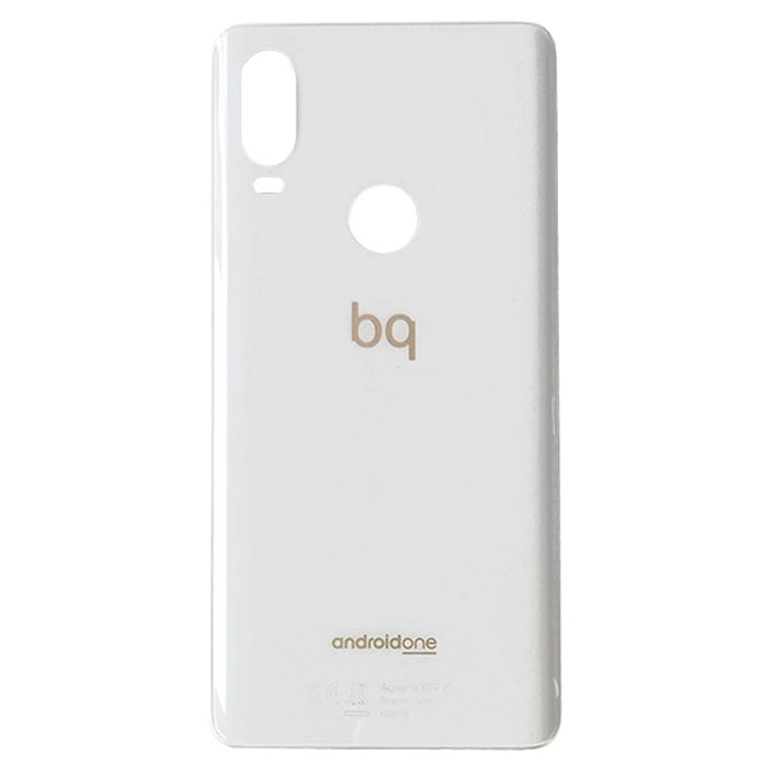 BQ-Mobile Aquaris X2 Pro battery cover white -  01