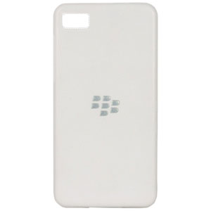 Задняя крышка BlackBerry Z10 (белая)