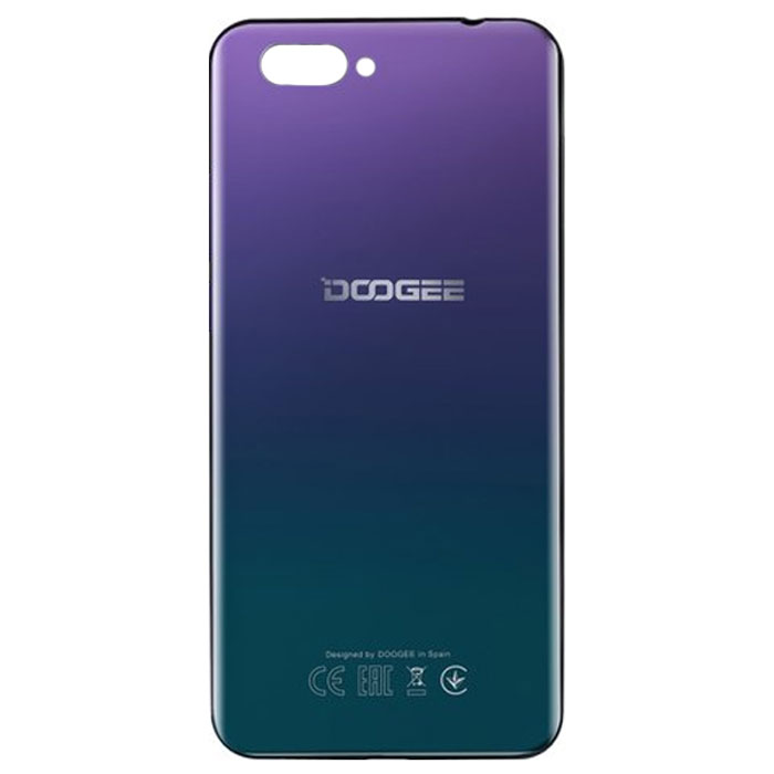 DOOGEE Y7 Plus battery cover blue -  01
