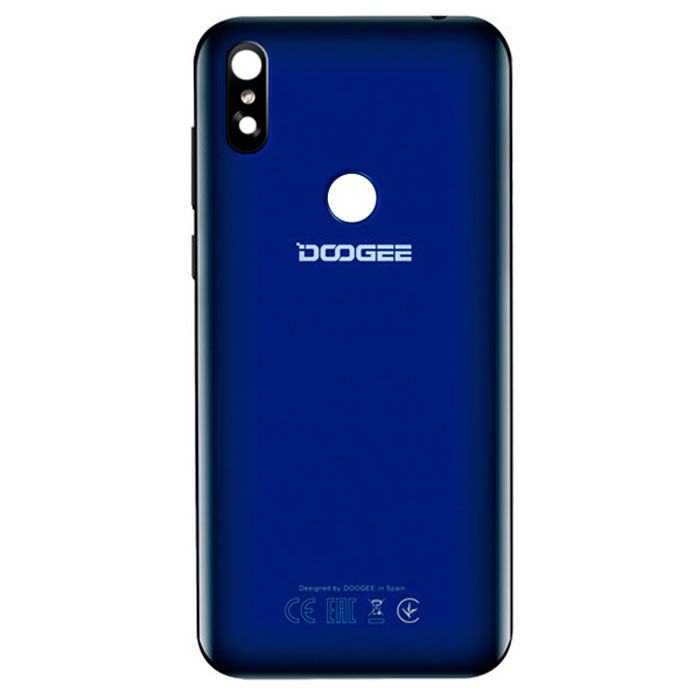 DOOGEE Y8 Plus battery cover blue -  01