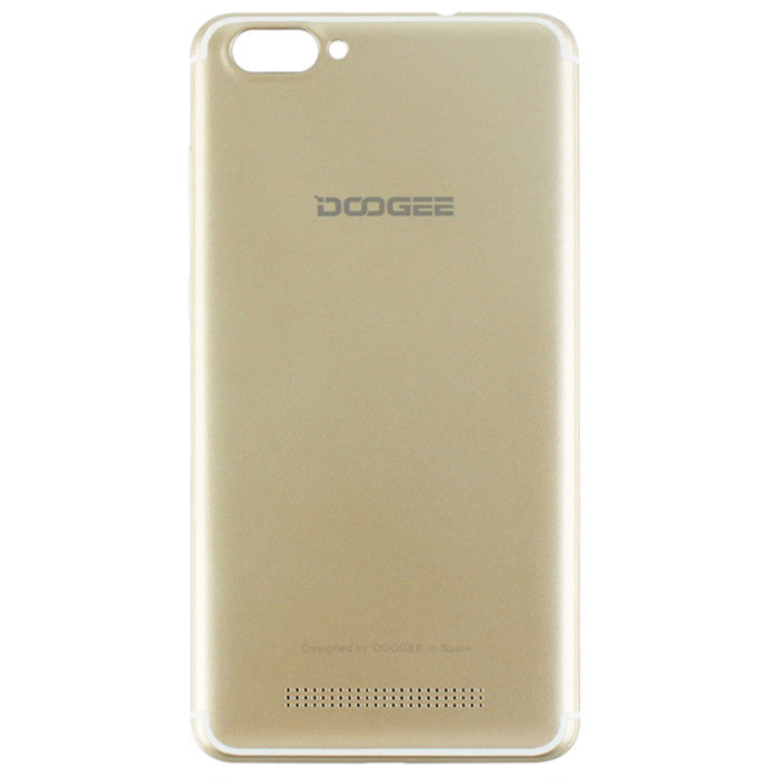 Doogee X20 battery cover gold -  01