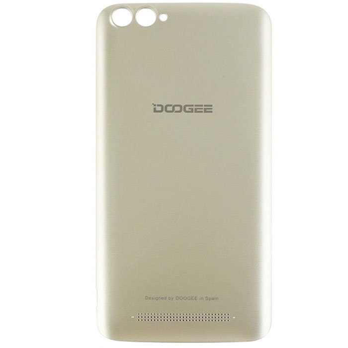 Doogee X30 battery cover gold -  01