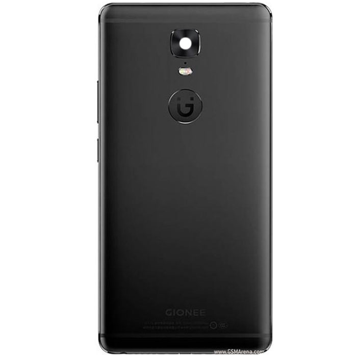 Gionee M6s Plus battery cover black -  01