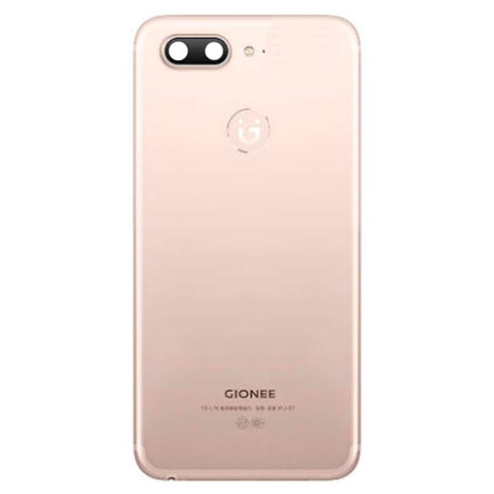 Gionee S10 battery cover gold -  01