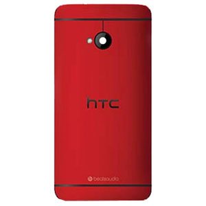 Задняя крышка HTC One M7 801e (красная)