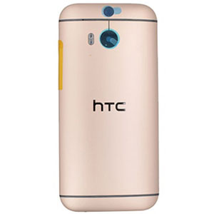 Задняя крышка HTC One M8 (золотая)