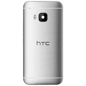 Задняя крышка HTC One M9 (серебряная)