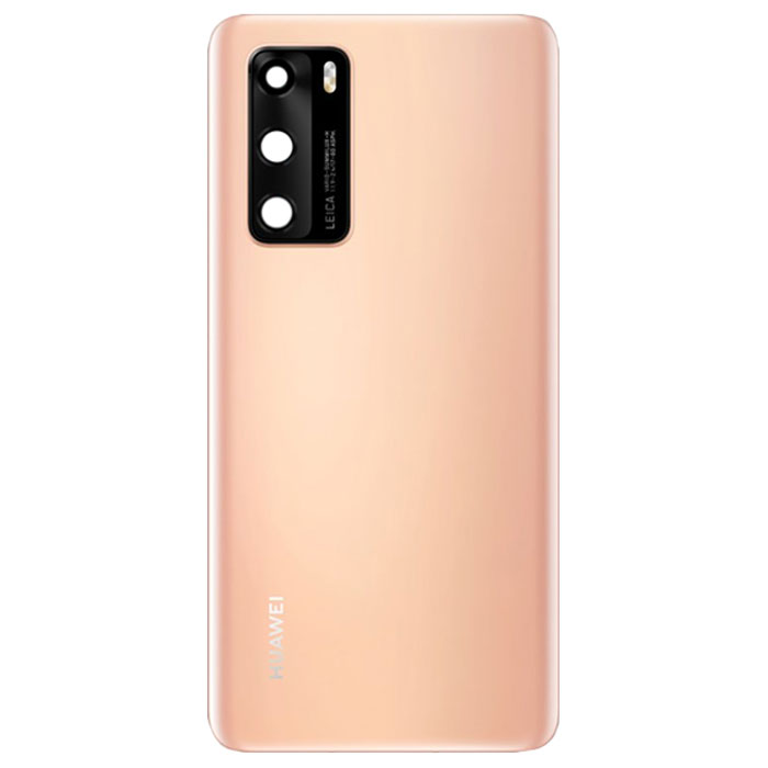 Huawei P40 battery cover gold -  01