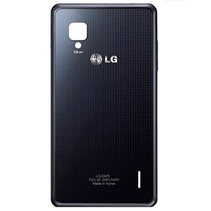 LG E975 Optimus G battery cover black -  01