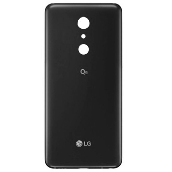 LG Q9 battery cover black -  01