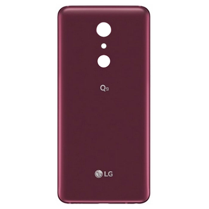 LG Q9 battery cover red -  01