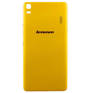 Задняя крышка Lenovo K3 Note (желтая)