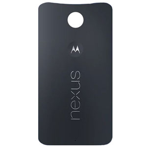 Задняя крышка Motorola Google Nexus 6 (черная)