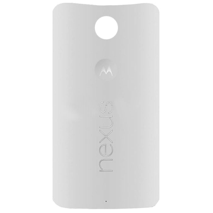 Motorola Google Nexus 6 battery cover white -  01