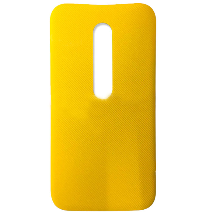 Motorola Moto G Gen 3 battery cover yellow -  01