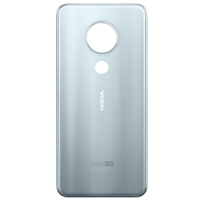 Nokia 6.2 battery cover silver -  01